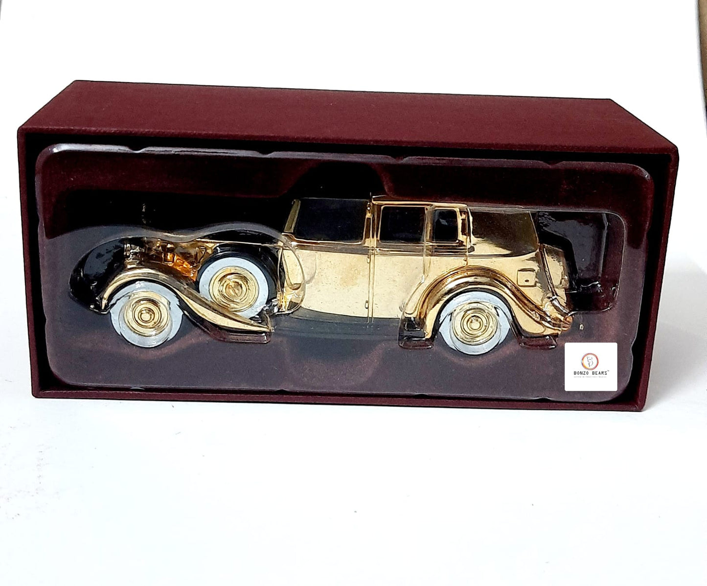 EXCLUSIVE Limited Edition (5000Pcs) - Corgi 1/43 Scale 1937 Rolls Royce Sedance DeVille 24 Carat Gold Plated - with Original Box