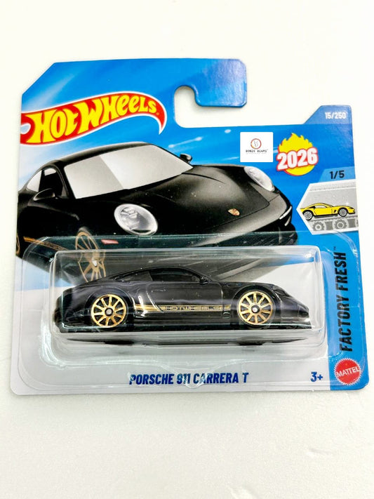 Porsche 911 Carrera T - Hotwheels (European Short Card) | Bonzobears