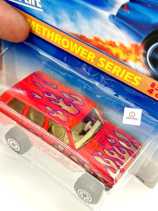Range Rover - Flamethrower Series #3 (1995 Released) - Hot Wheels