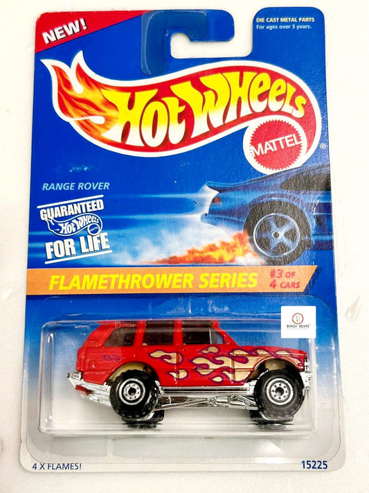 Range Rover - Flamethrower Series #3 (1995 Released) - Hot Wheels