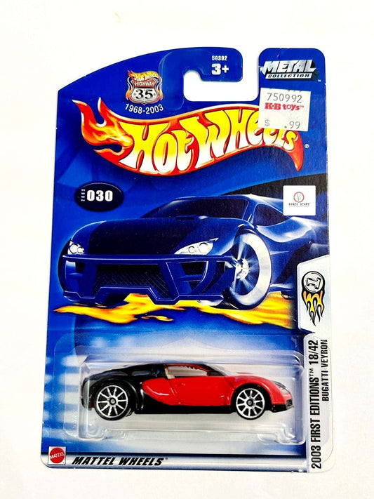 Bugatti Veyron (2003 Released) - Hotwheels First Editions | Bonzobears