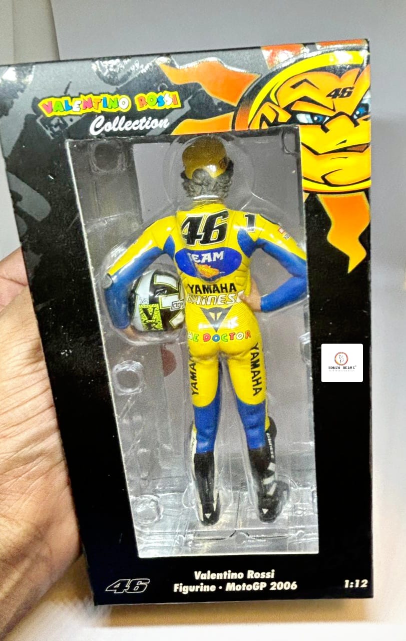 Valentino Rossi Figurine - MotoGP 2006 - Hotwheels | Bonzobears