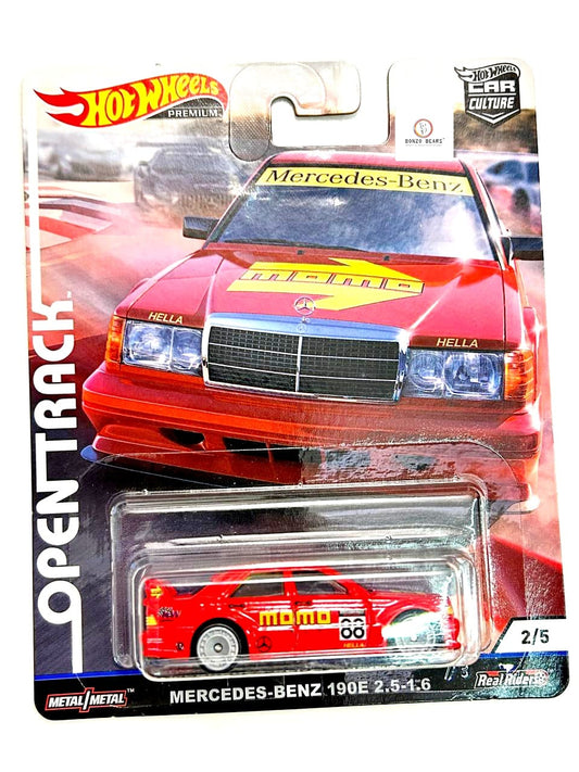 MOMO Mercedes-Benz 190E 2.5-1.6 Open Track Real Riders - Hotwheels Premium | Bonzobears