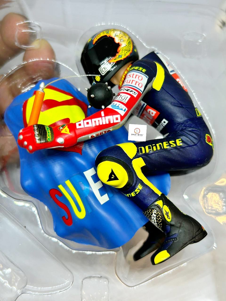 Valentino Rossi Figurine GP 125 - 1997 - Hotwheels | Bonzobears
