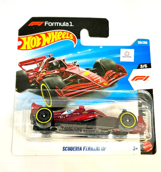 Scuderia Ferrari HP Formula 1 - Hotwheels (European Short Card) | Bonzobears