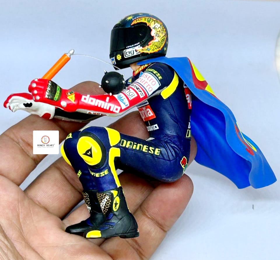 Valentino Rossi Figurine GP 125 - 1997 - Hotwheels | Bonzobears