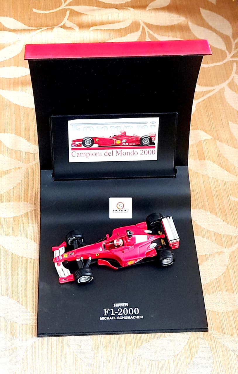 Rare 1:43 Michael Schumacher Collection - Ferrari F1 - 2000 - Hotwheels | Bonzobears