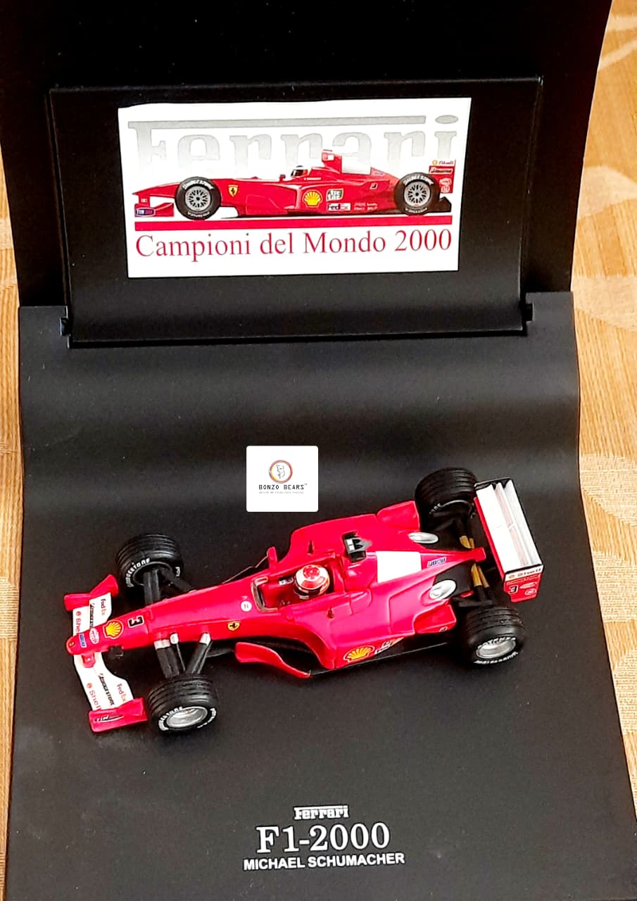 Rare 1:43 Michael Schumacher Collection - Ferrari F1 - 2000 - Hotwheels | Bonzobears
