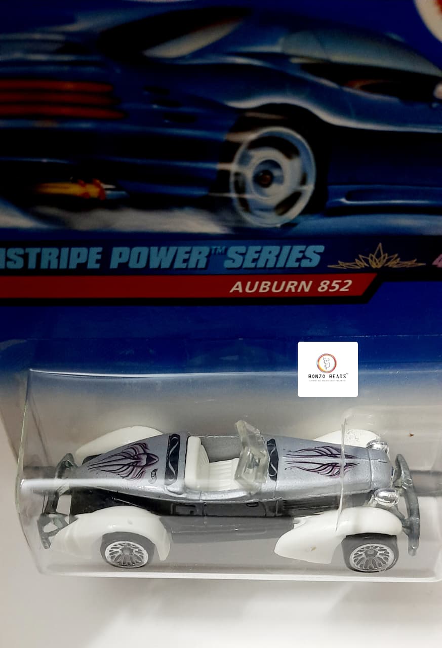 Auburn 852 - "Pinstripe Powe Series (1999 Released) - Hotwheels | Bonzobears CB4