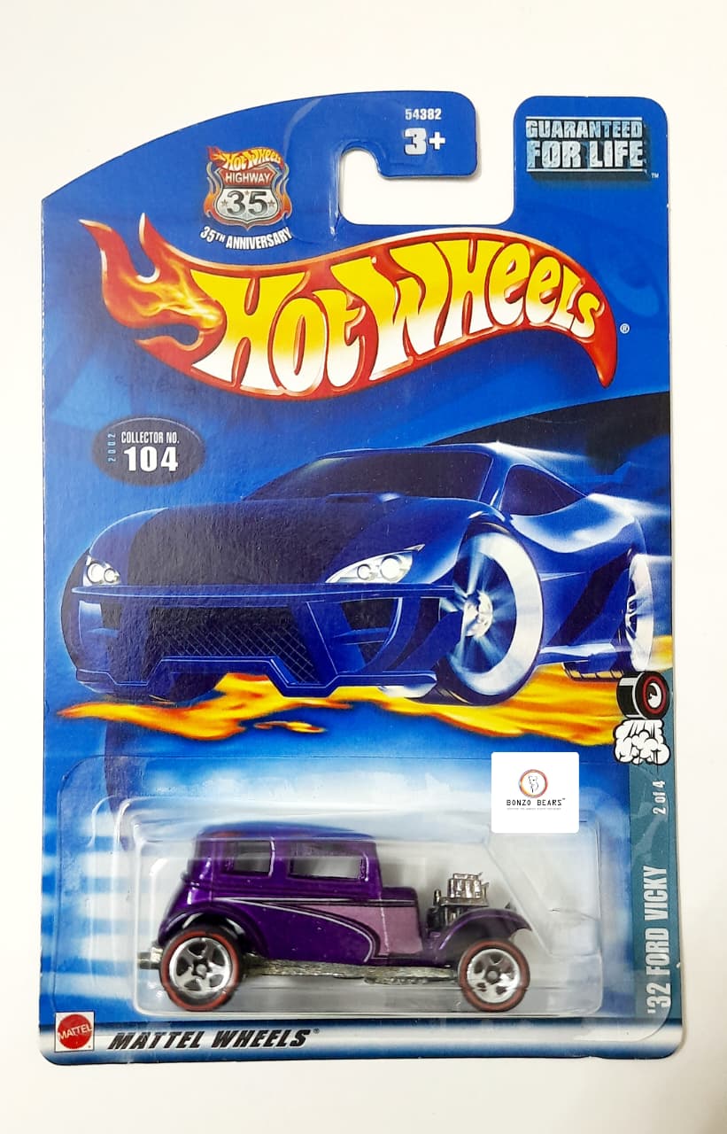 Rare Early Redline- release  '32 Ford Vicky - Hotwheels (2002 Released) | Bonzobears CB4