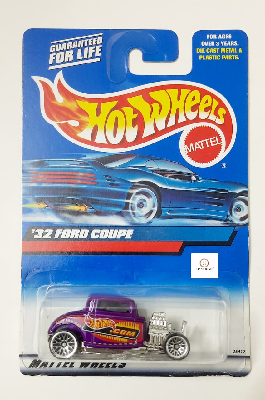 Unique "Hotwheels. com " -'32 Ford Coupe - Hotwheels (2000 Released) | Bonzobears CB4