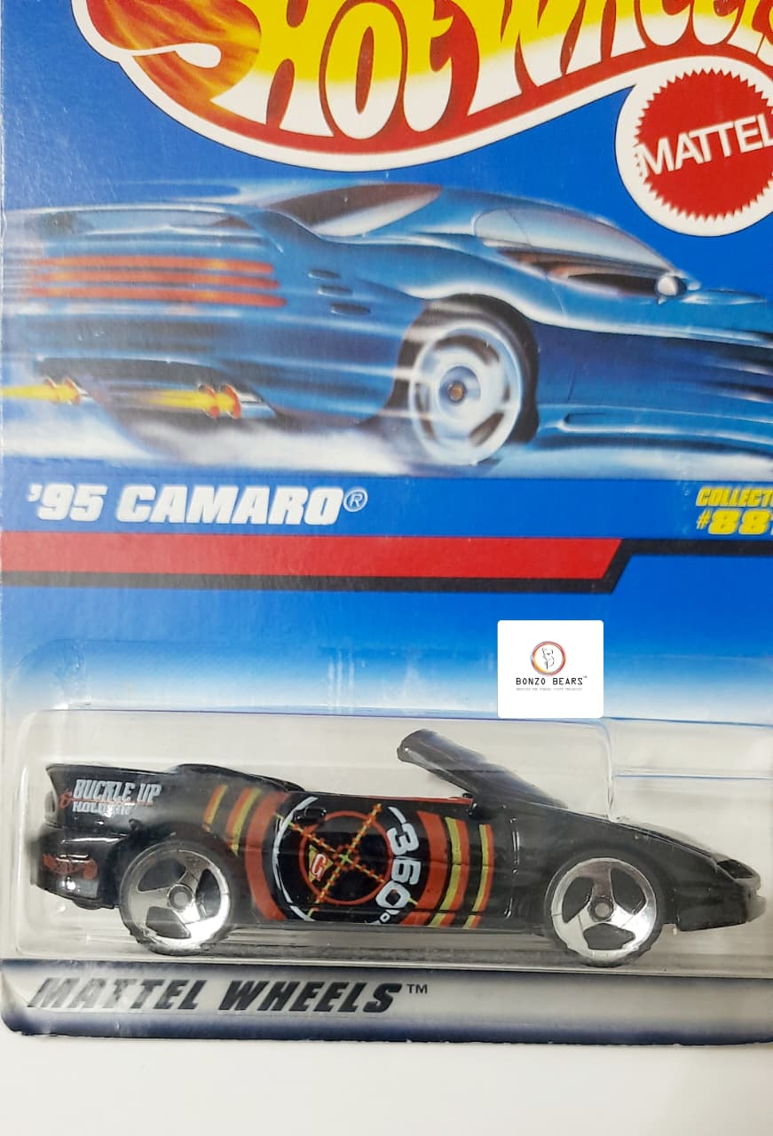 Rare Made in India  '95 Camaro - Hot Wheels (1997 Released) Vintage | Bonzo Bears  PB44