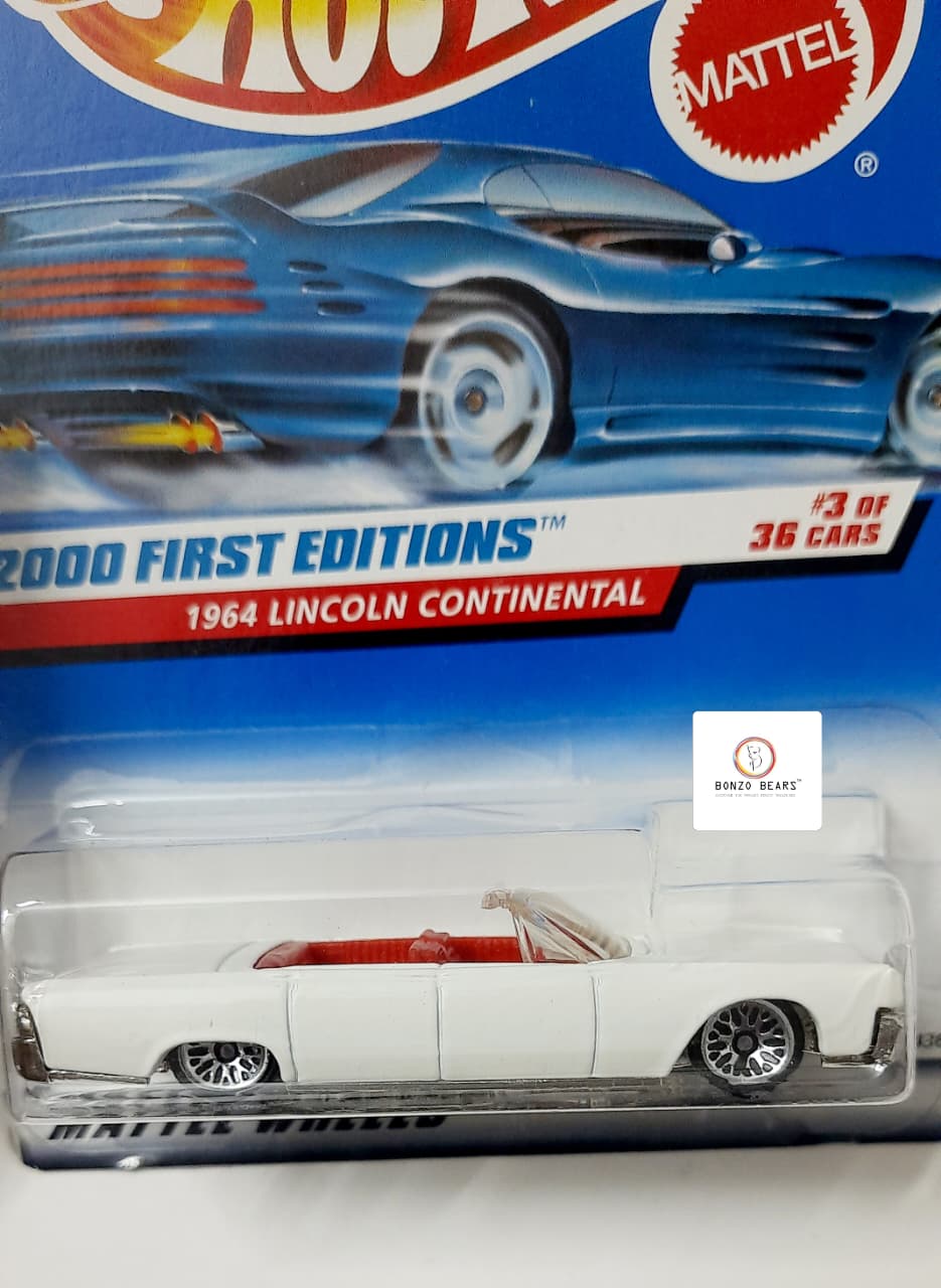 1964 Lincoln Continental (White) - Hot Wheels (2000 Release) CB4