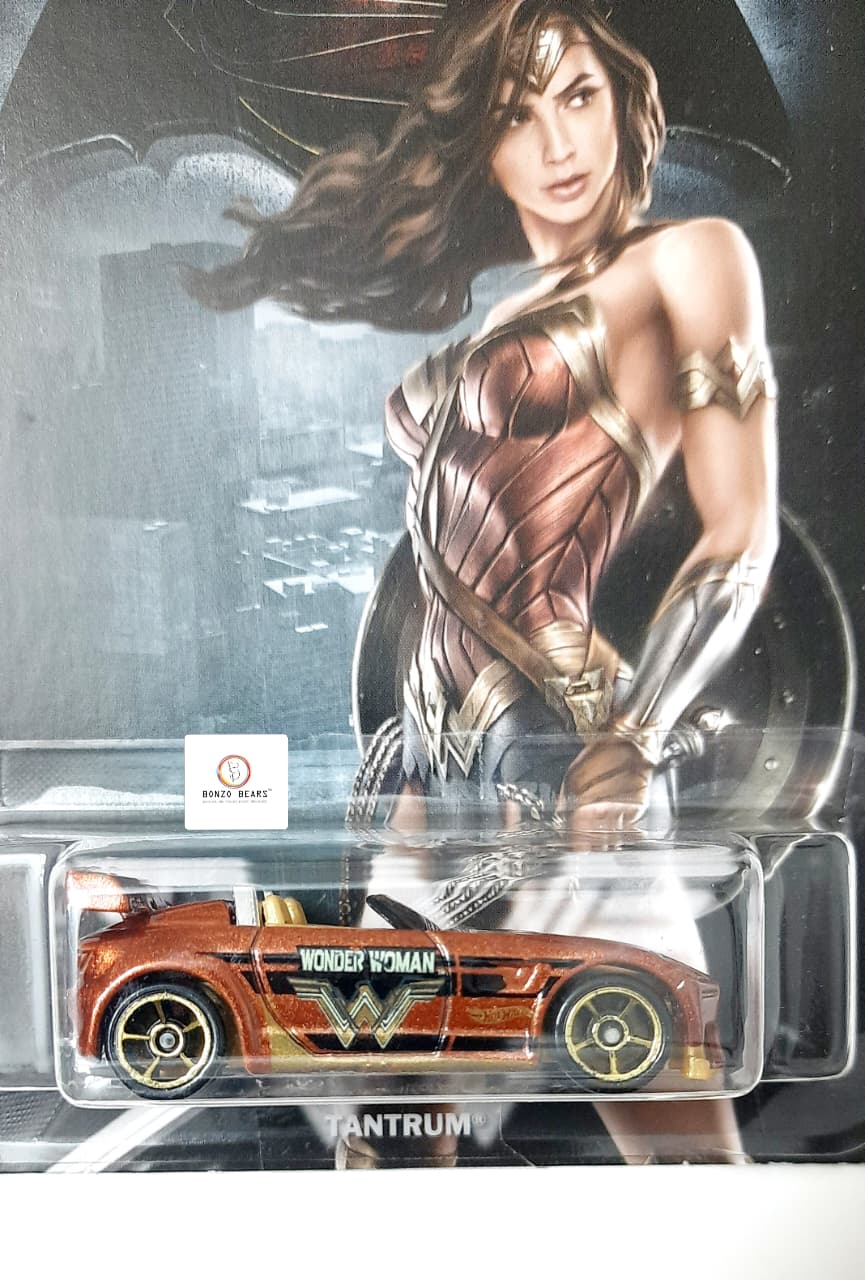 Tantrum - Hot Wheels (2016 Released) Batman vs Superman: Dawn of Justice Wonder Woman series | Bonzo Bears CB4