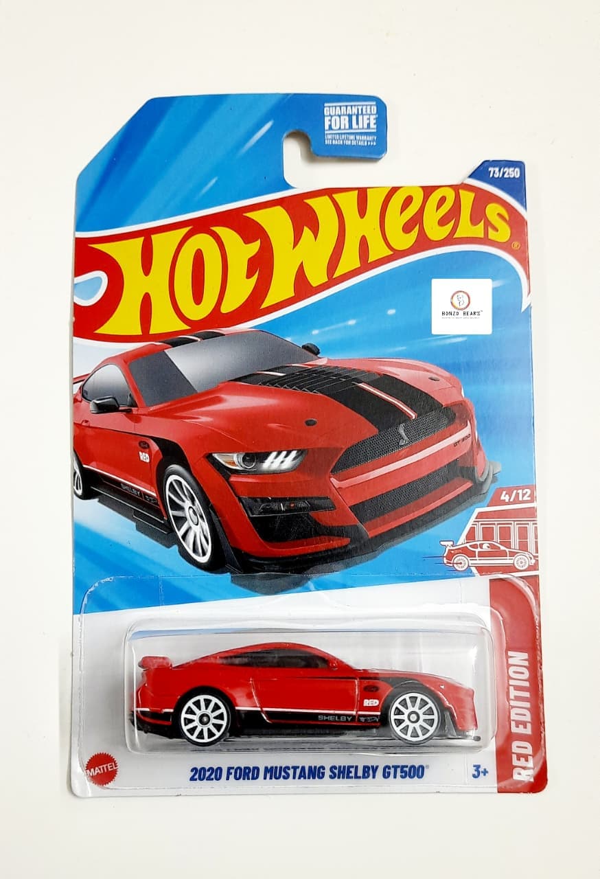 Red Edition - Target Exclusive 2020 Ford Mustang Shelby GT500 - Hot Wheels | Bonzo Bears