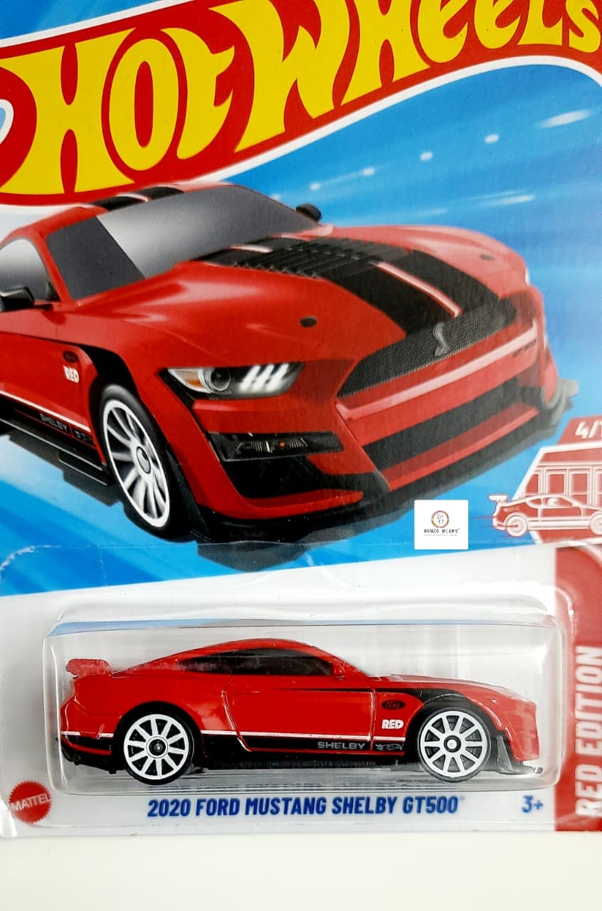 Red Edition - Target Exclusive 2020 Ford Mustang Shelby GT500 - Hot Wheels | Bonzo Bears