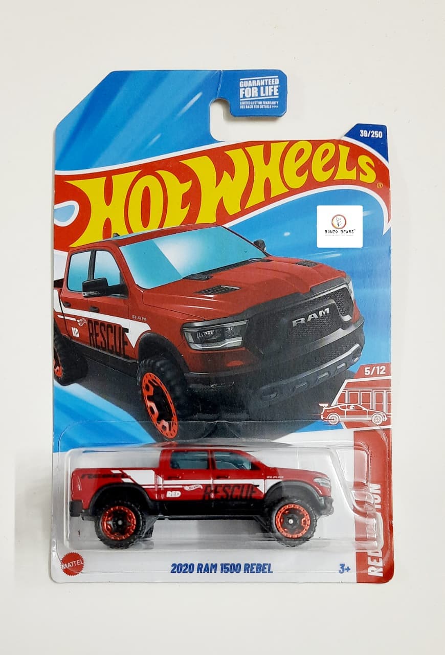 2020 Ram 1500 Rebel - Hot Wheels (2024 Released) | Bonzo Bears