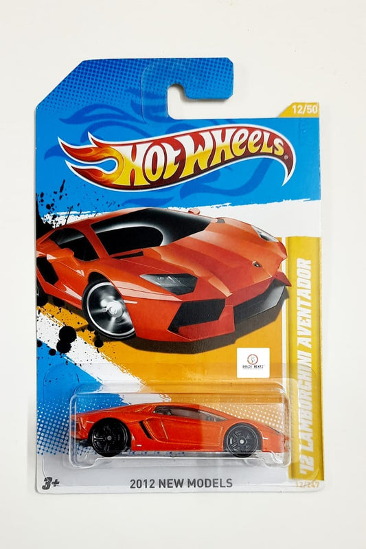 '12 Lamborghini Aventador - Hot Wheels (2012 Released) | Bonzo Bears