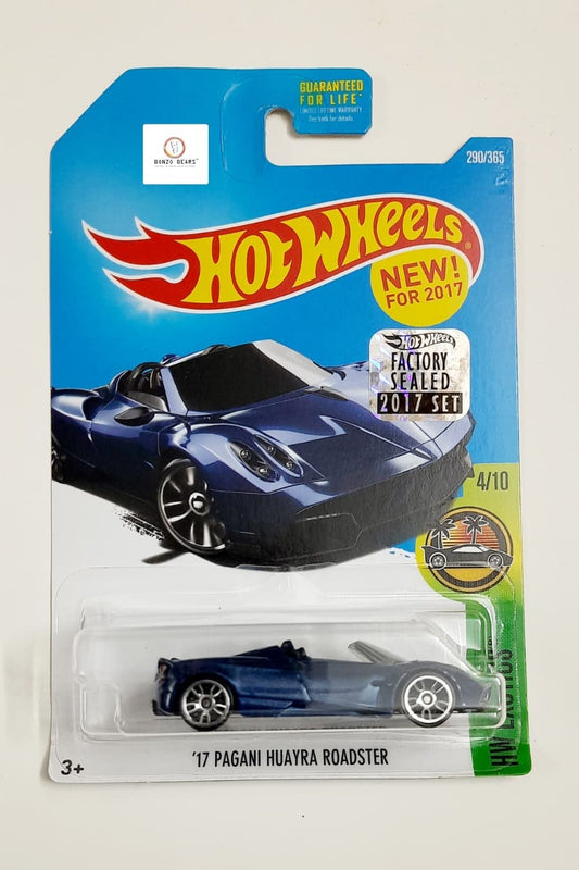 '17 Pagani Huayra Roadster - 2017 "Factory Sealed" Hot Wheels | Bonzo Bears