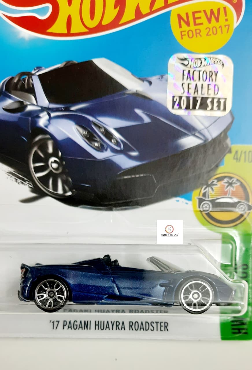 '17 Pagani Huayra Roadster - 2017 "Factory Sealed" Hot Wheels | Bonzo Bears
