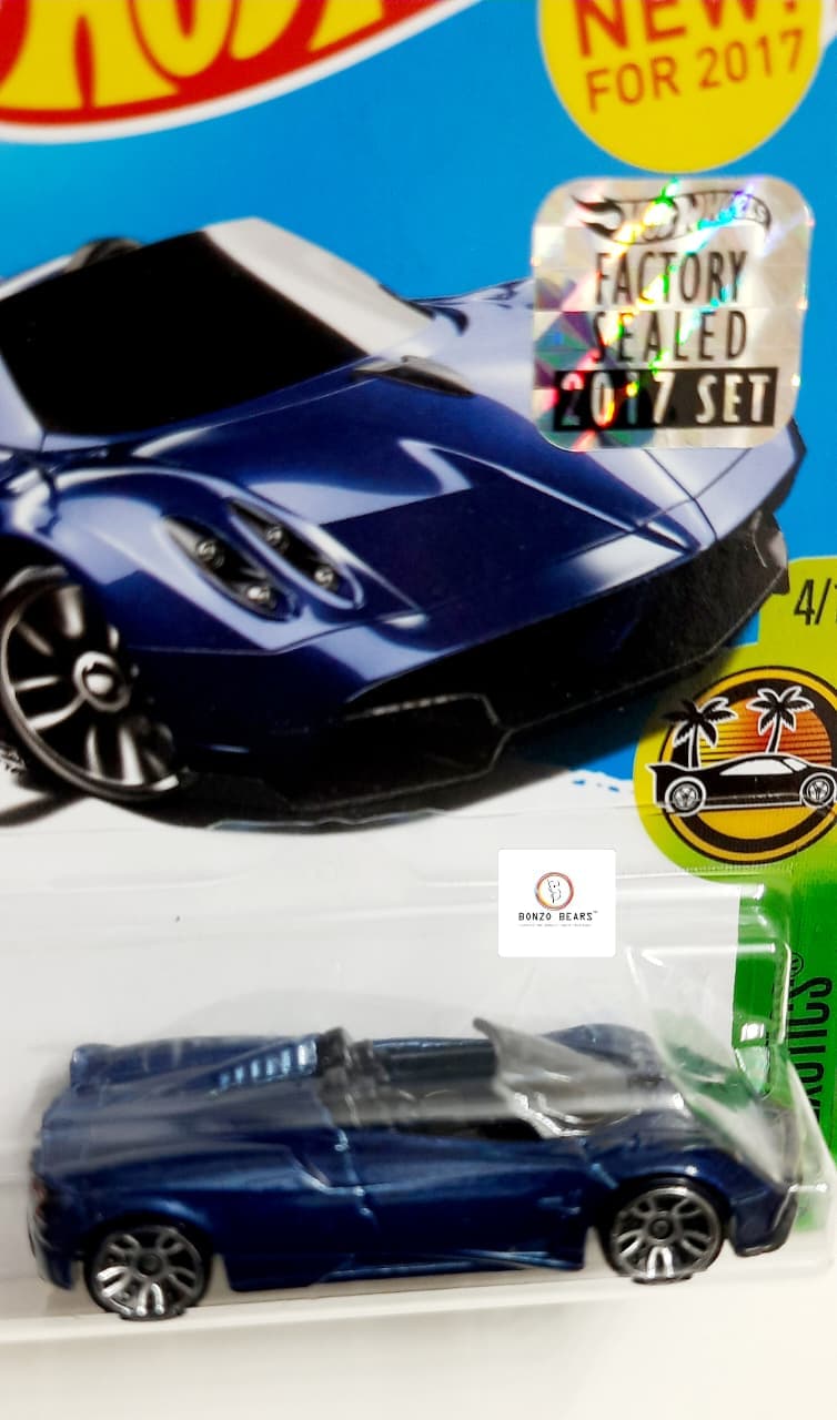 '17 Pagani Huayra Roadster - 2017 "Factory Sealed" Hot Wheels | Bonzo Bears