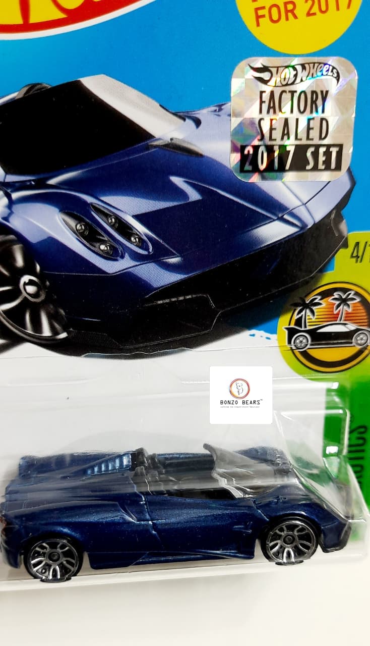 '17 Pagani Huayra Roadster - 2017 "Factory Sealed" Hot Wheels | Bonzo Bears
