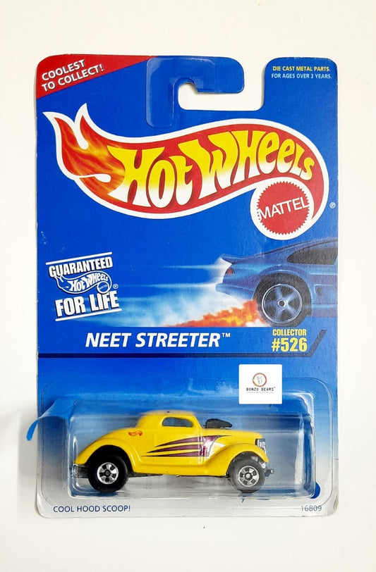 Neet Streeter - LEO MATTEL/MADE IN INDIA (1996 Born) - Hot Wheels | Bonzo Bears CB4