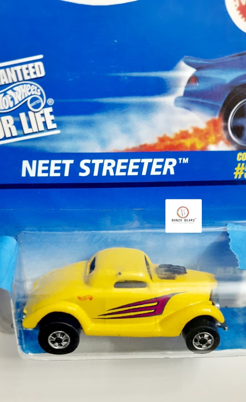 Neet Streeter - LEO MATTEL/MADE IN INDIA (1996 Born) - Hot Wheels | Bonzo Bears CB4