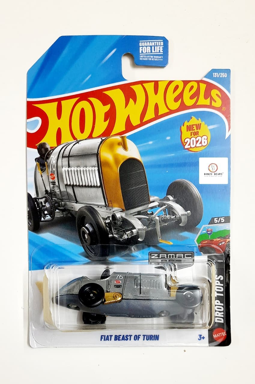 ZAMAC Fiat Beast of Turin - Hot Wheels | Bonzo Bears
