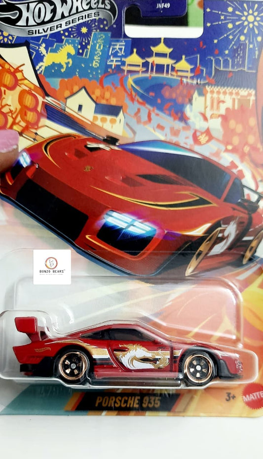 Porsche 935 - Silver Series Celebrating 2026 Lunar New Year/Chinese New Year/ Year of Horse - Hot Wheels | Bonzo Bears