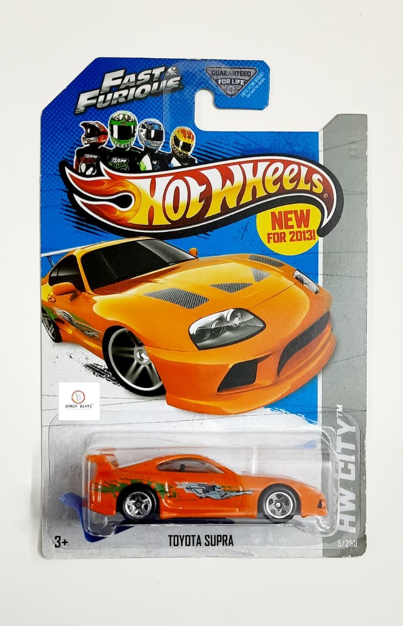 Rare Fast & Furious Toyota Supra (Orange) - Hot Wheels | Bonzo Bears