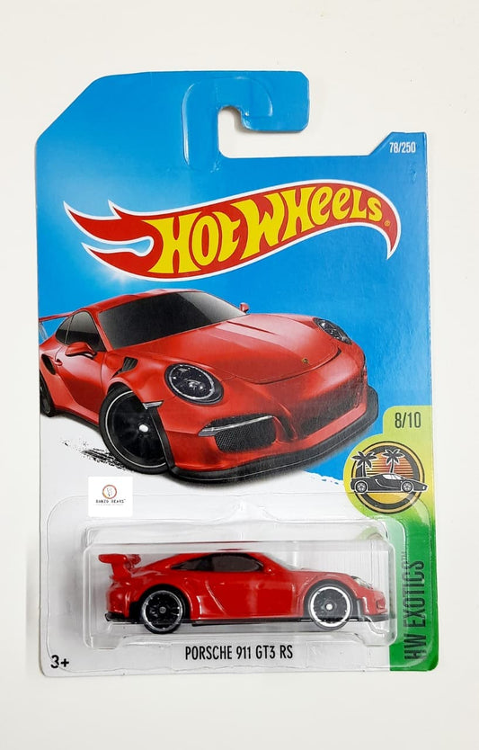 Porsche 911 GT3 RS (2016 Released) - Hot Wheels | Bonzo Bear
