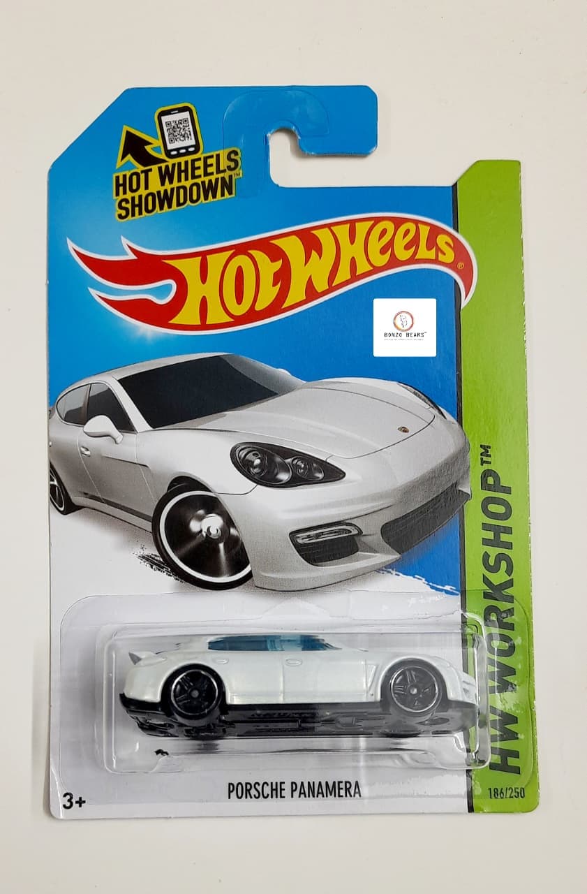 White Porsche Panamera - Hot Wheels | Bonzo Bears