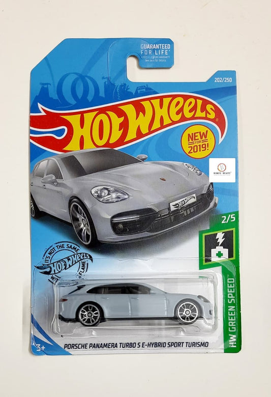 Porsche Panamera Turbo S E-Hybrid Sport Turismo (Grey) - Hot Wheels (2019 Released)| Bonzo Bears