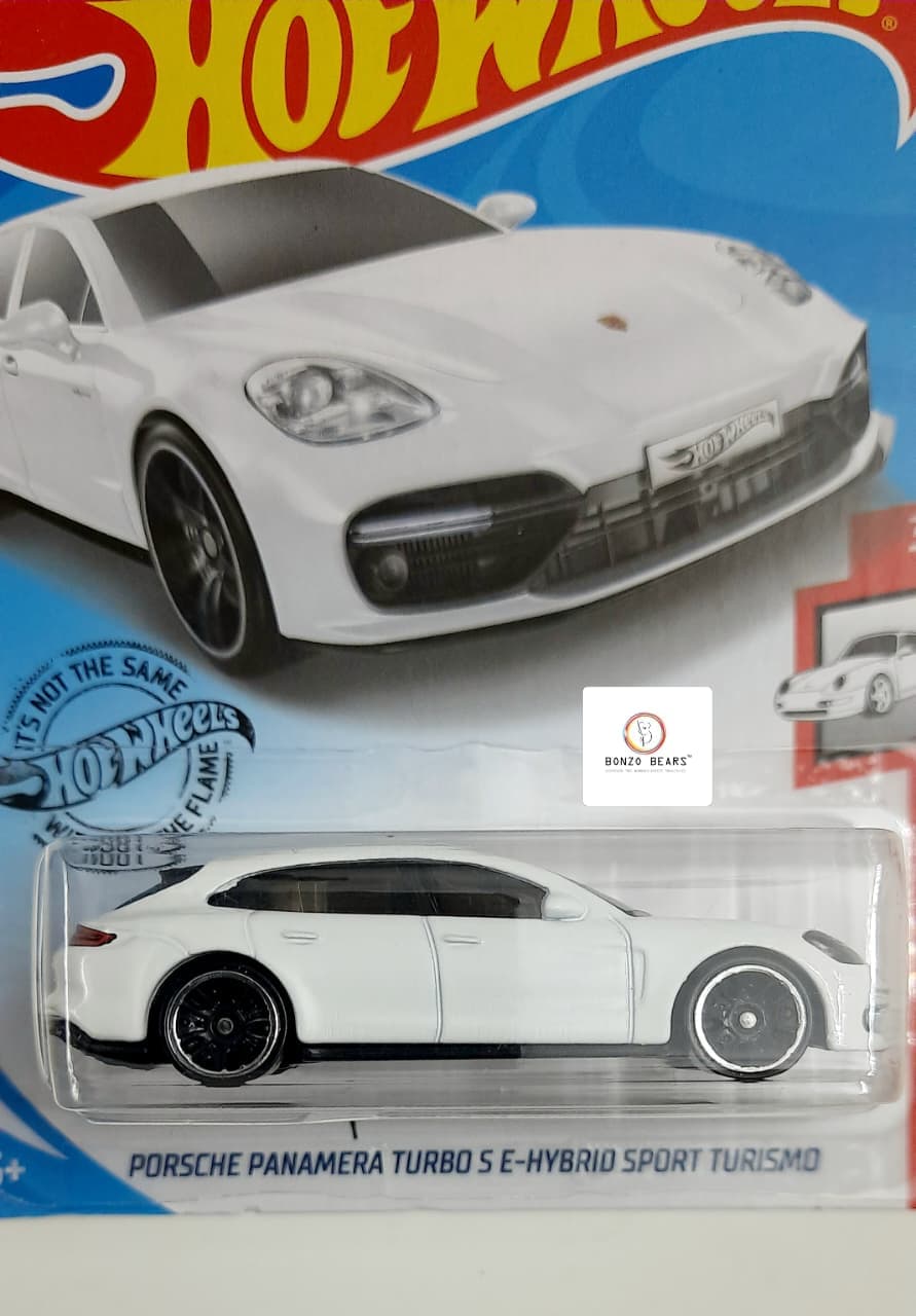 Porsche Panamera Turbo S E-Hybrid Sport Turismo (White) - Hot Wheels | Bonzo Bears