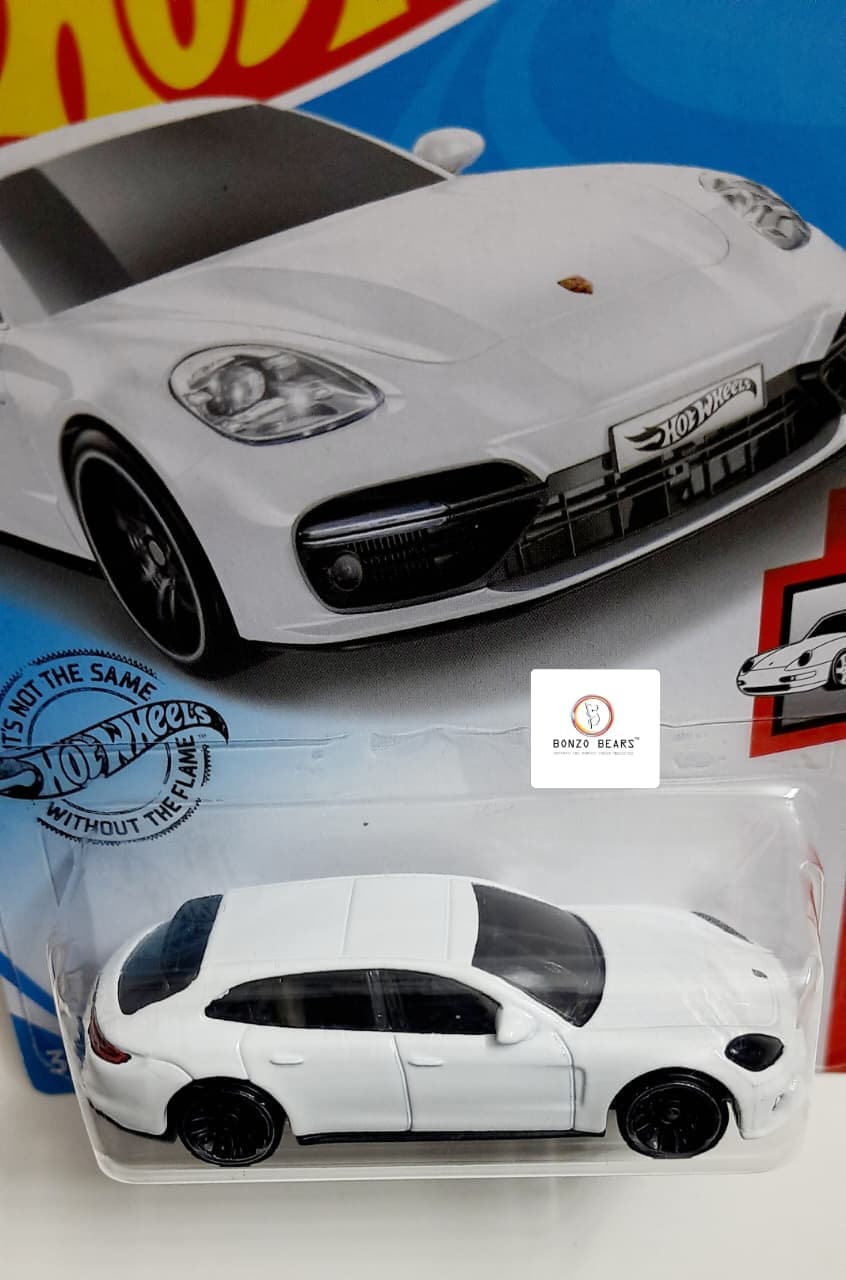 Porsche Panamera Turbo S E-Hybrid Sport Turismo (White) - Hot Wheels | Bonzo Bears