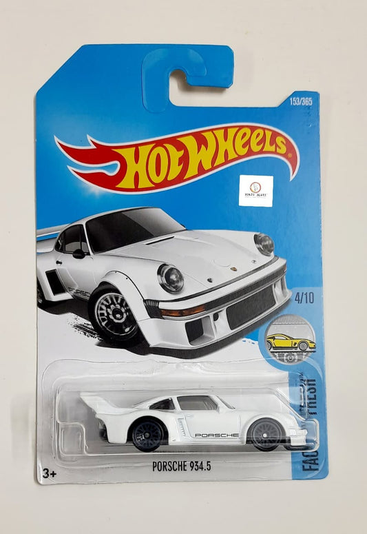 Rare Porsche 934.5 (White)  - Hot Wheels - Var 2 | Bonzo Bears