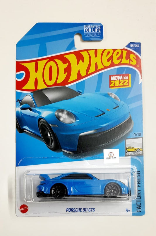 Porsche 911 GT3 (Blue)- Hot Wheels 2022 Rlease| Bonzo Bears