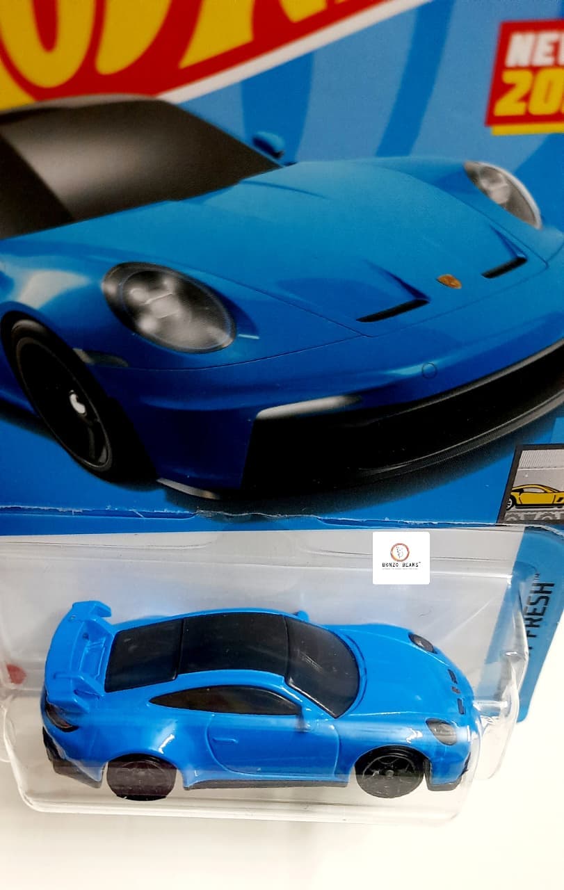 Porsche 911 GT3 (Blue)- Hot Wheels 2022 Rlease| Bonzo Bears
