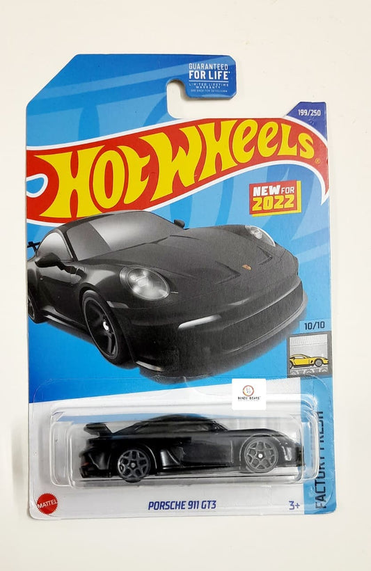 Porsche 911 GT3 - Hot Wheels -2022 Release - var2 | Bonzo Bear