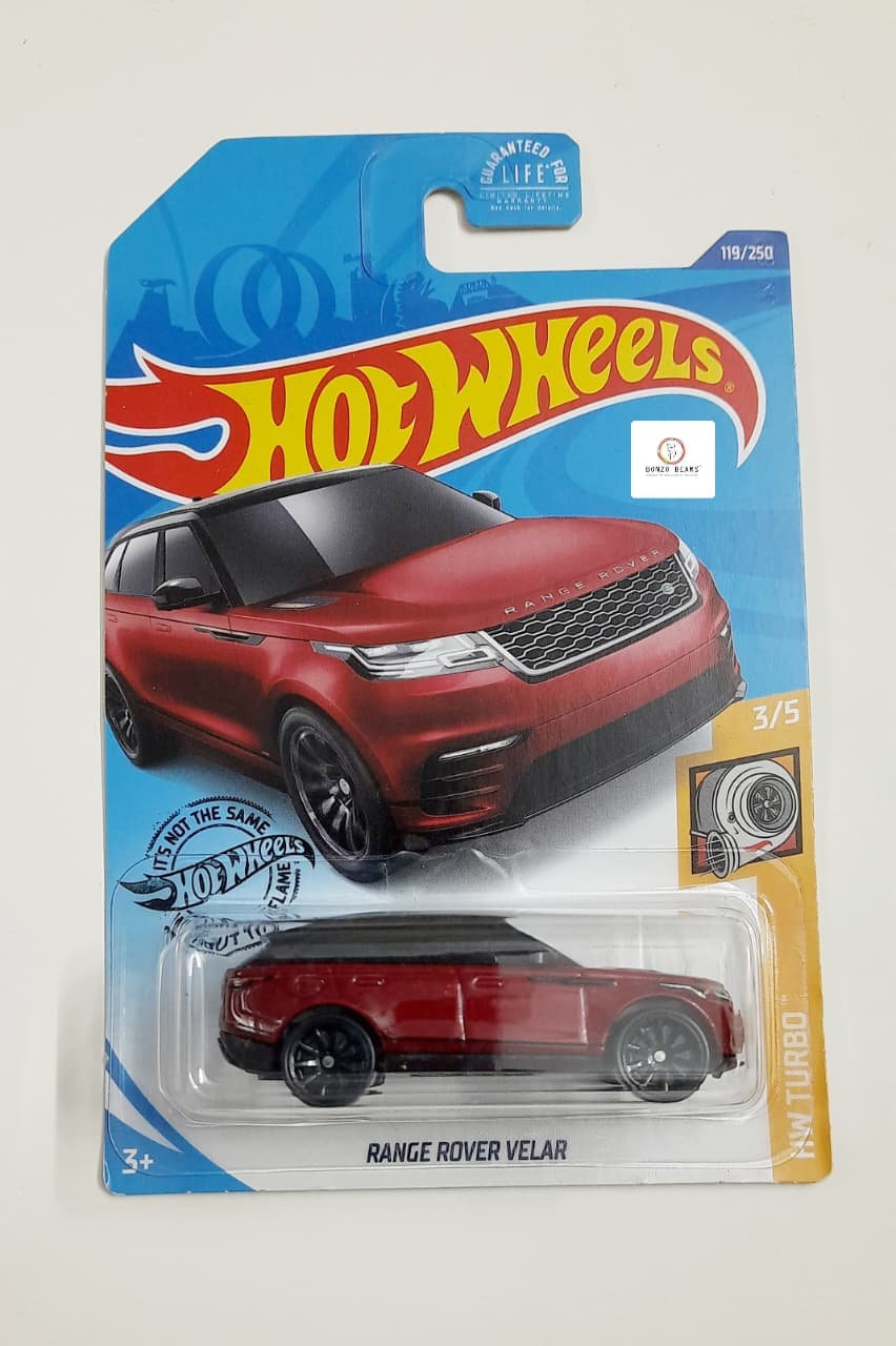 Range Rover Velar (Red) - Hot Wheels (2020 Released) | Bonzo Bears
