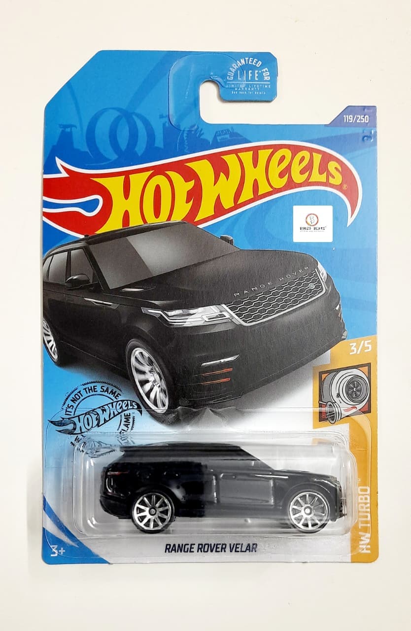 Rare Range Rover Velar (Black) - Hot Wheels (2020 Released)