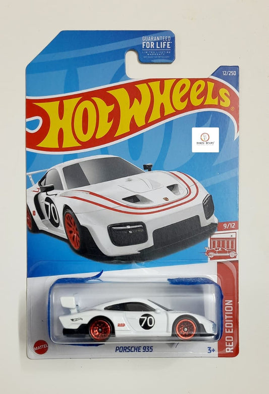 Rare Mint Card-Porsche 935 - Red Edition (2022 Released) #70 - Hot Wheels | Bonzo Bears