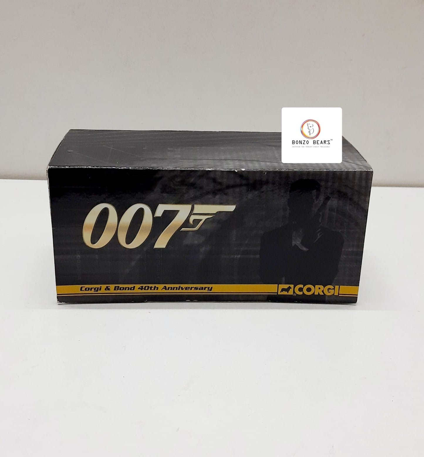 Rare Limited Edition (1/12000) 24k- Gold Plated - CORGI & Bond 40th Anniversary Edition - Aston Martin DB5 007 Bond Car 1/36 - Near Mint with fully functioning keys