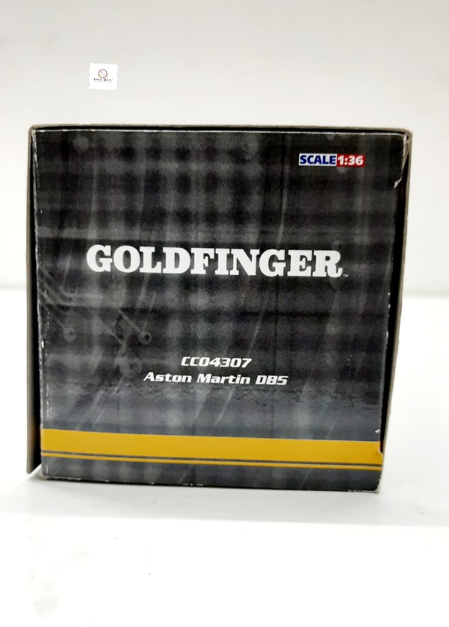 Rare Limited Edition (1/12000) 24k- Gold Plated - CORGI & Bond 40th Anniversary Edition - Aston Martin DB5 007 Bond Car 1/36 - Near Mint with fully functioning keys
