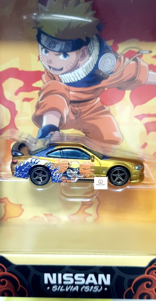 NARUTO Nissan Silvia (S15) | Anime Collectible- Hot Wheels