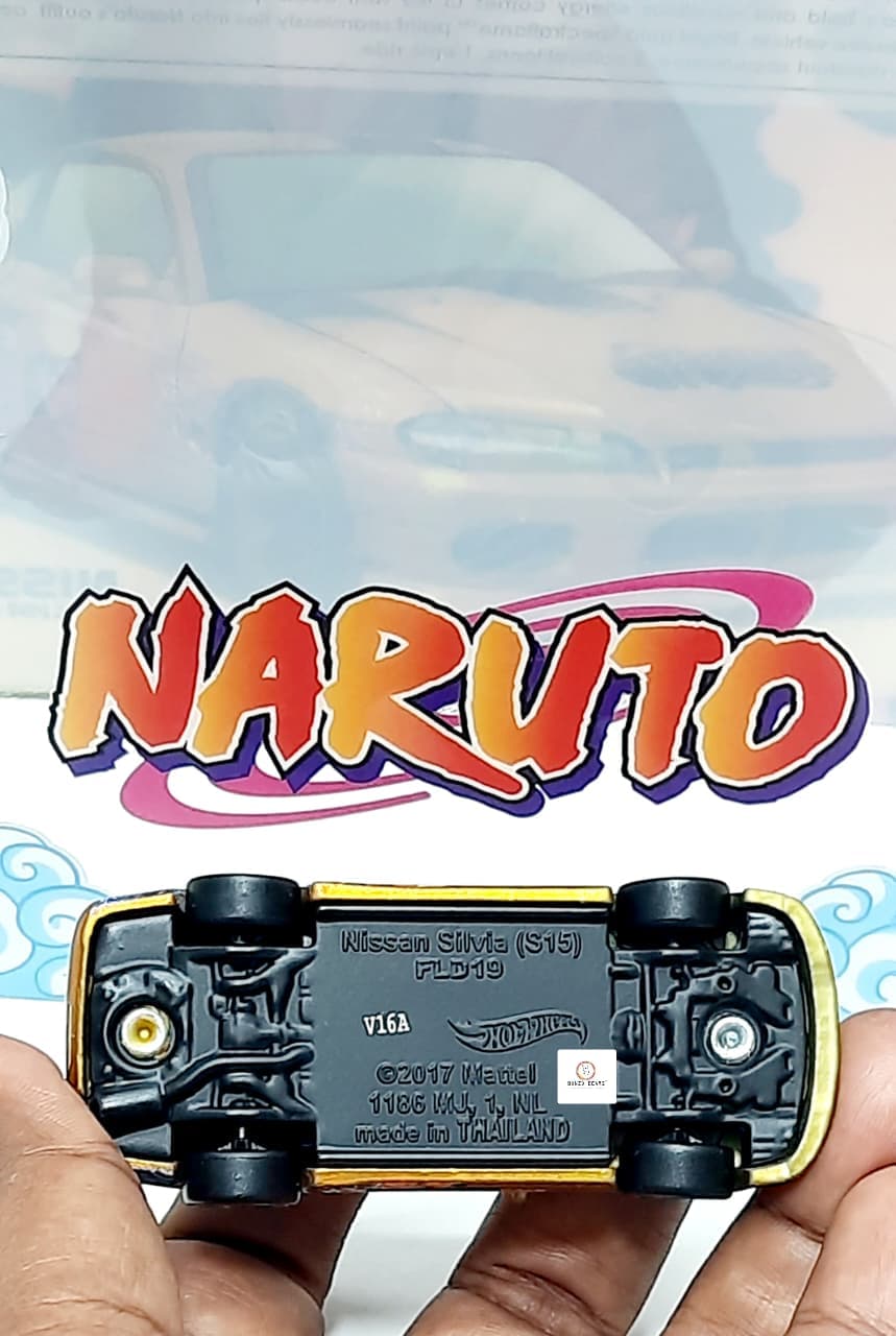 NARUTO Nissan Silvia (S15) | Anime Collectible- Hot Wheels