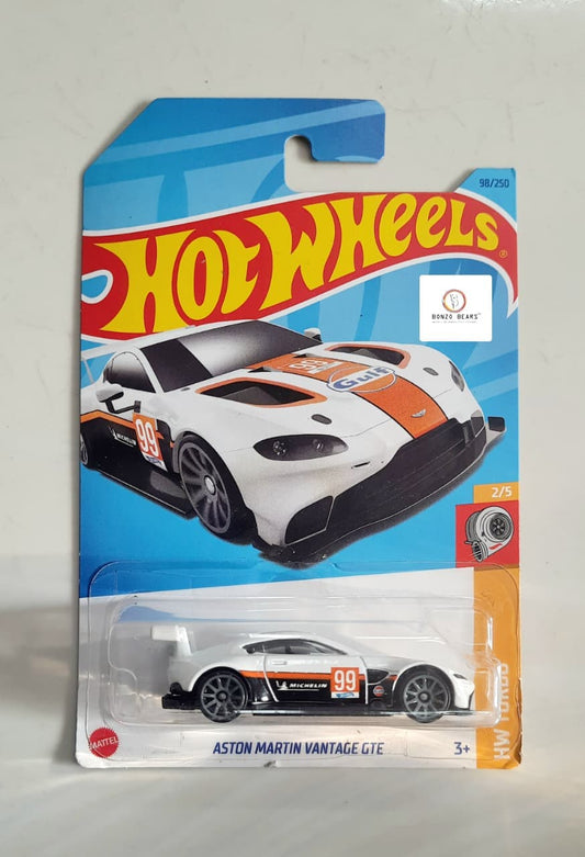 Gulf Aston Martin Vantage GTE #99- Hot Wheels (2023 Released) | Bonzo Bears PB14