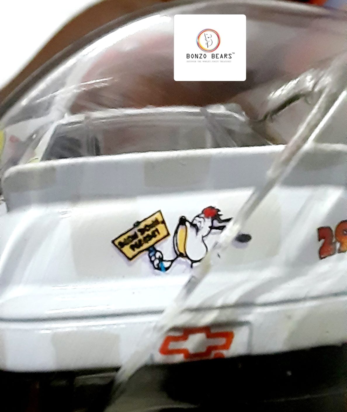 Rare -1997 Revell Racing - NASCAR model of driver Jeff Green's #29 Cartoon Network car