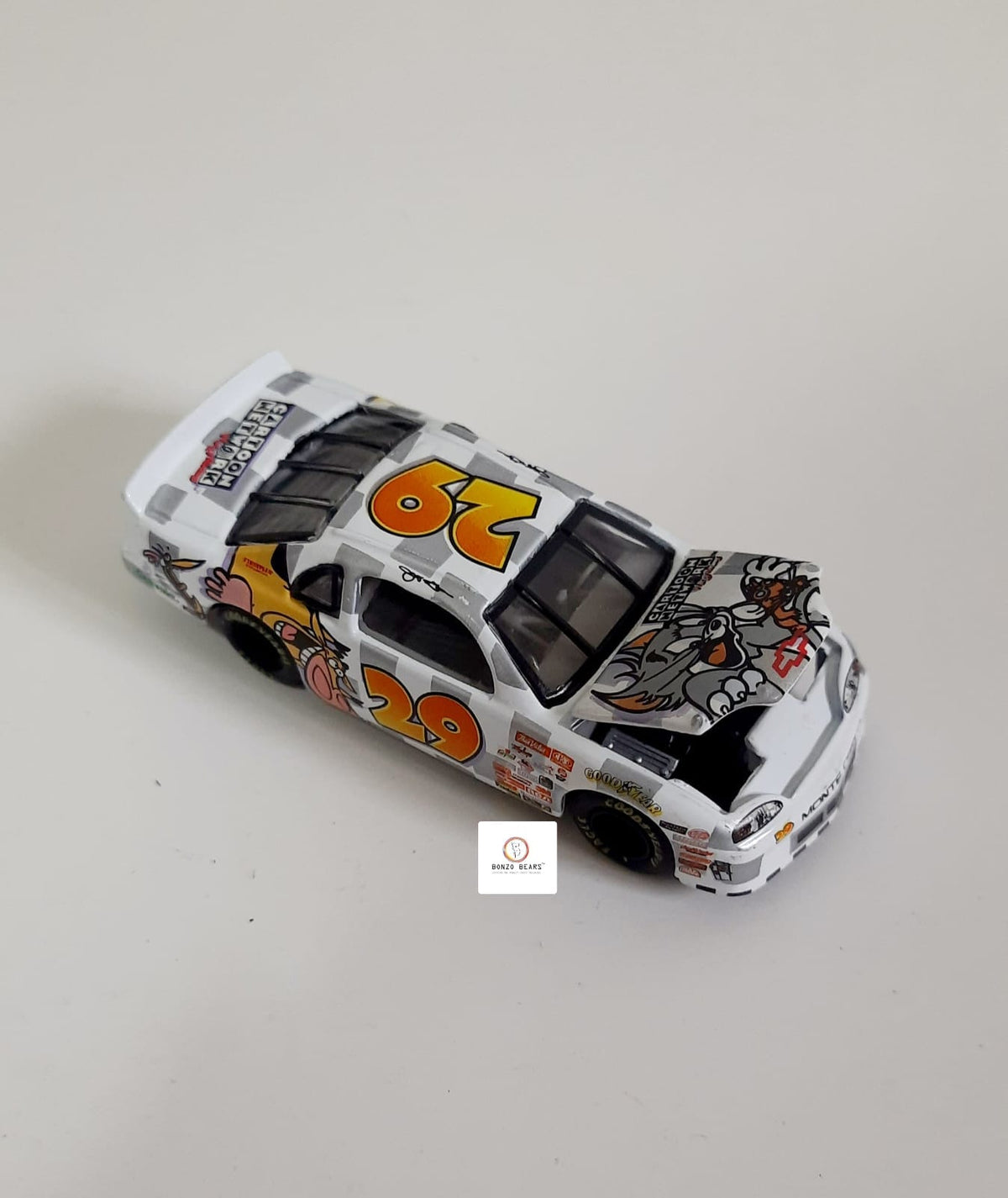 Rare- 1 of 5000 1997 Action Racing Collectibles (ARC) Jeff Green #29 Tom and Jerry / Cartoon Network Chevrolet Monte Carlo